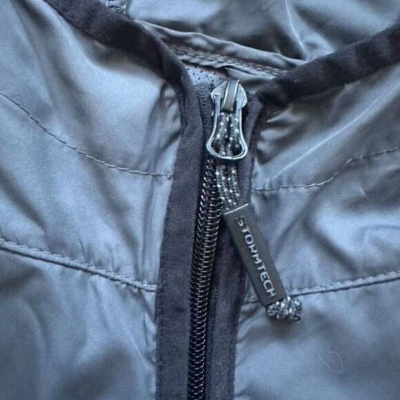 Stormtec L packable grey Men's Ozone Hooded Shell - Picture 6 of 12